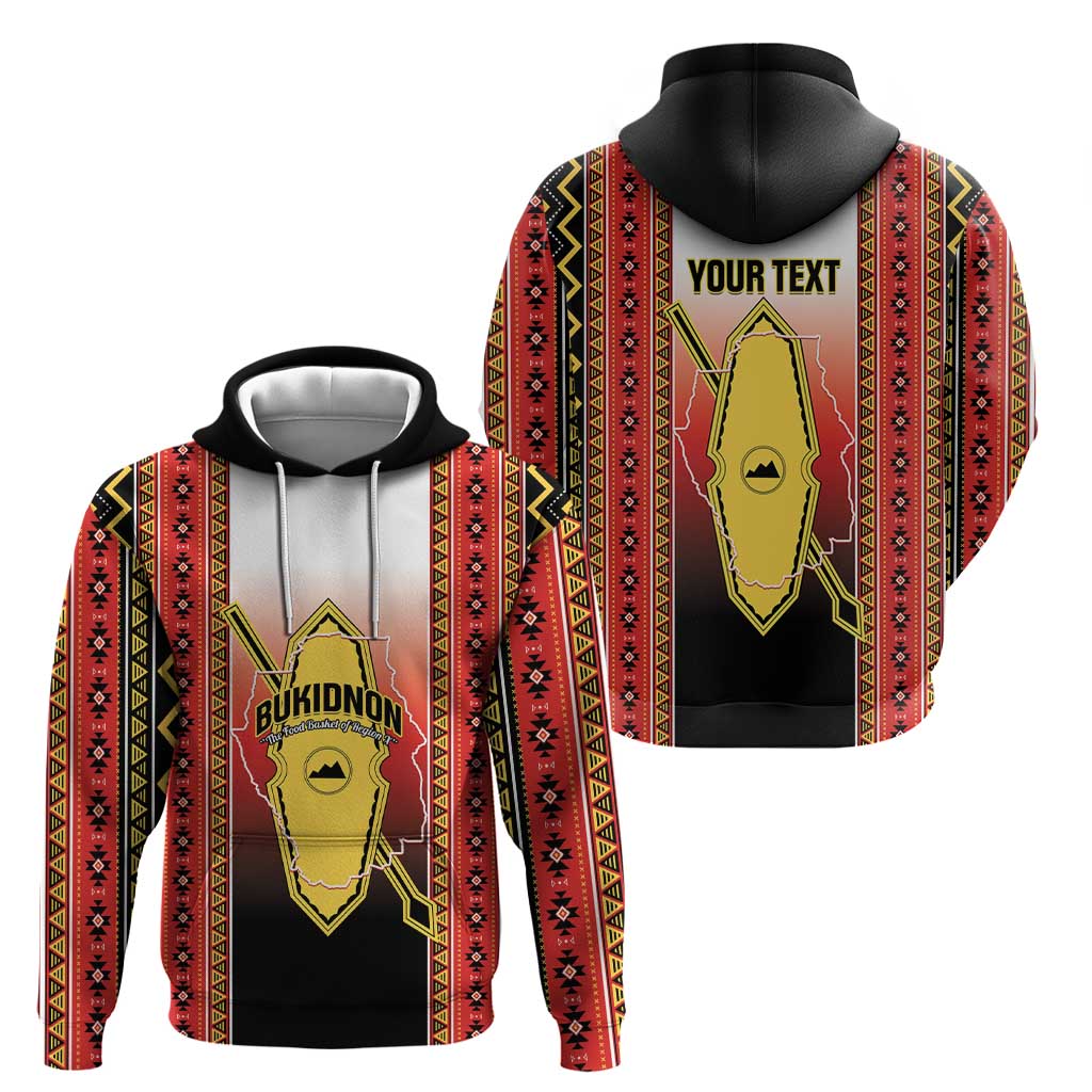 Personalised Bukidnon Philippines Hoodie The Food Basket of Region X