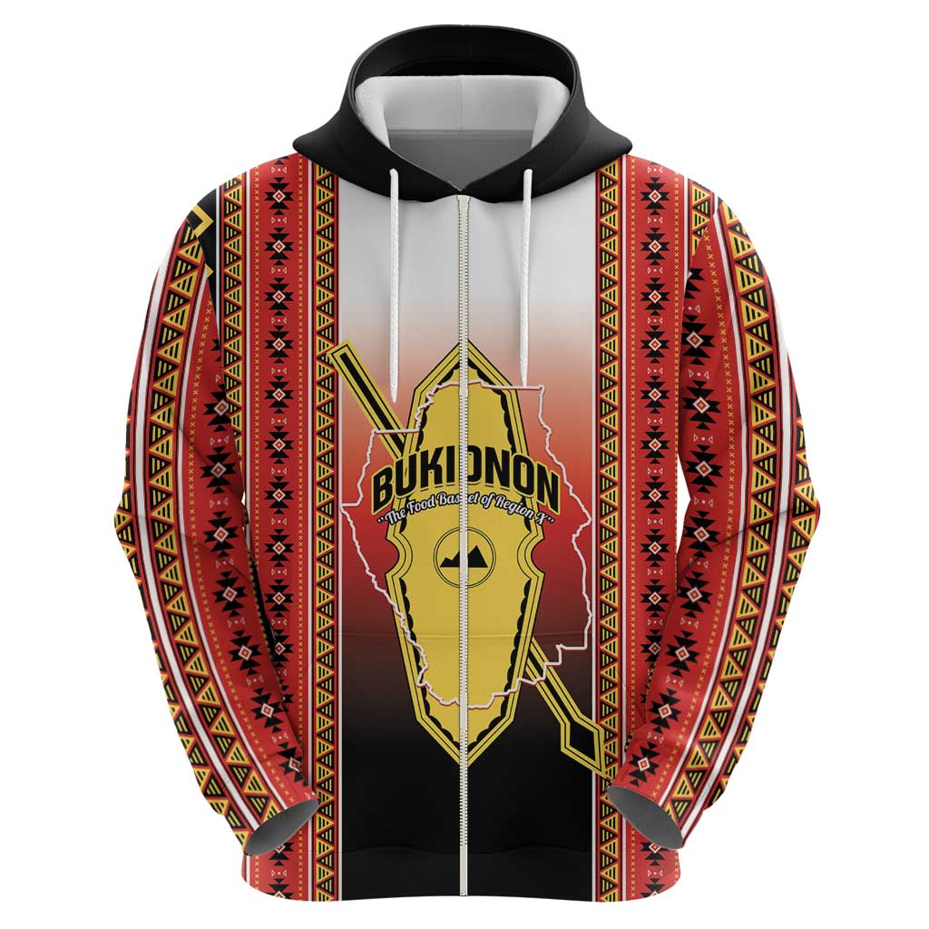 Personalised Bukidnon Philippines Hoodie The Food Basket of Region X