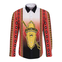 Personalised Bukidnon Philippines Long Sleeve Button Shirt The Food Basket of Region X