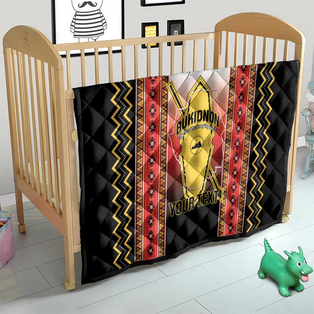 Personalised Bukidnon Philippines Quilt The Food Basket of Region X