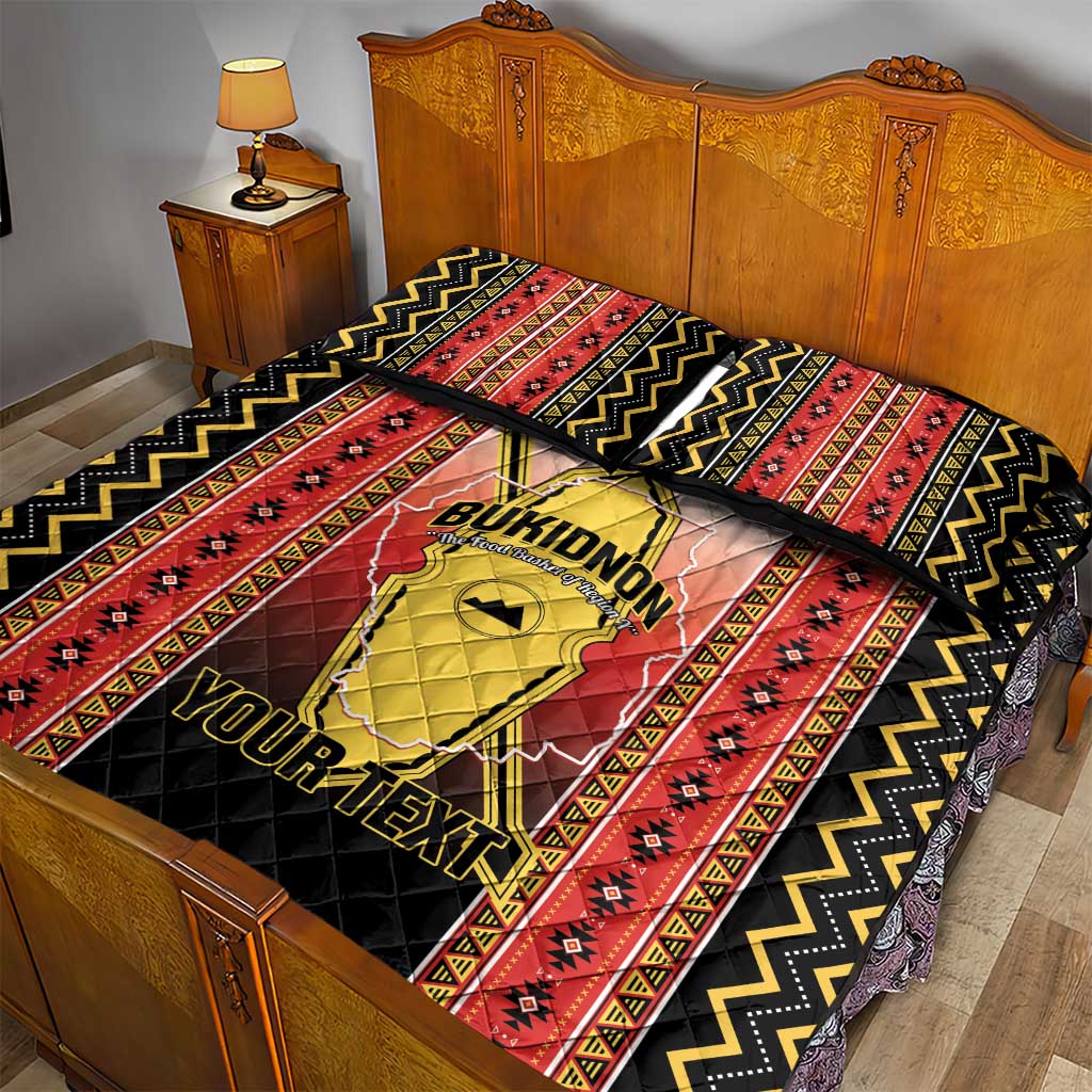 Personalised Bukidnon Philippines Quilt Bed Set The Food Basket of Region X