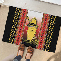 Personalised Bukidnon Philippines Rubber Doormat The Food Basket of Region X