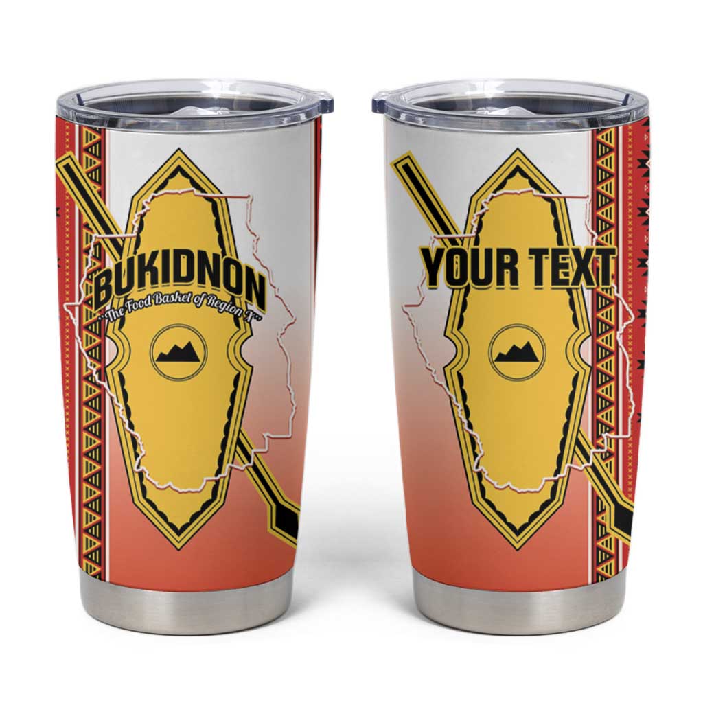 Personalised Bukidnon Philippines Tumbler Cup The Food Basket of Region X
