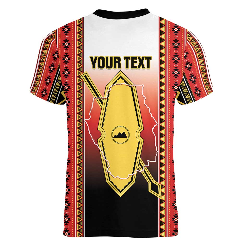 Personalised Bukidnon Philippines Women V-Neck T-Shirt The Food Basket of Region X