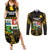 Agusan del Sur Philippines Couples Matching Summer Maxi Dress and Long Sleeve Button Shirt Habagatang Agusan Lolong