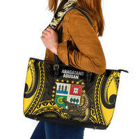 Agusan del Sur Philippines Leather Tote Bag Habagatang Agusan Lolong