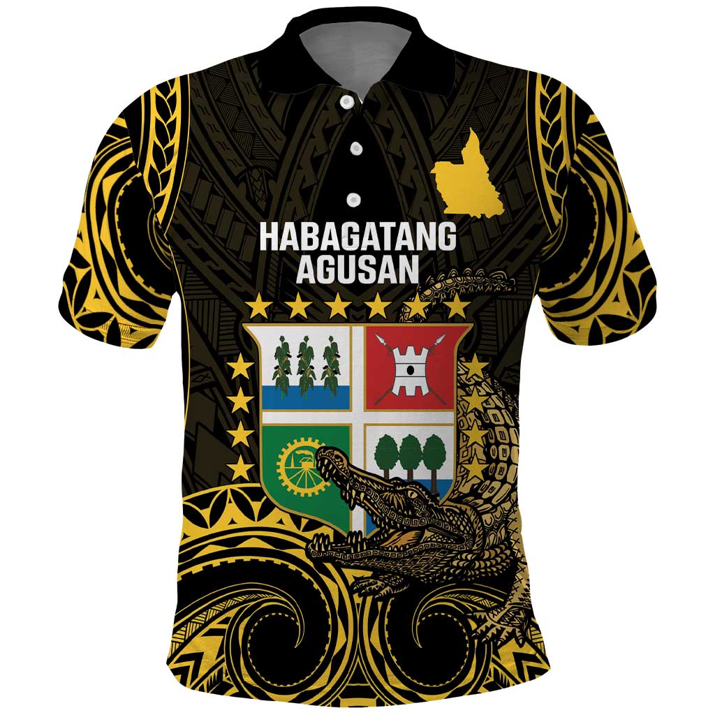 Agusan del Sur Philippines Polo Shirt Habagatang Agusan Lolong