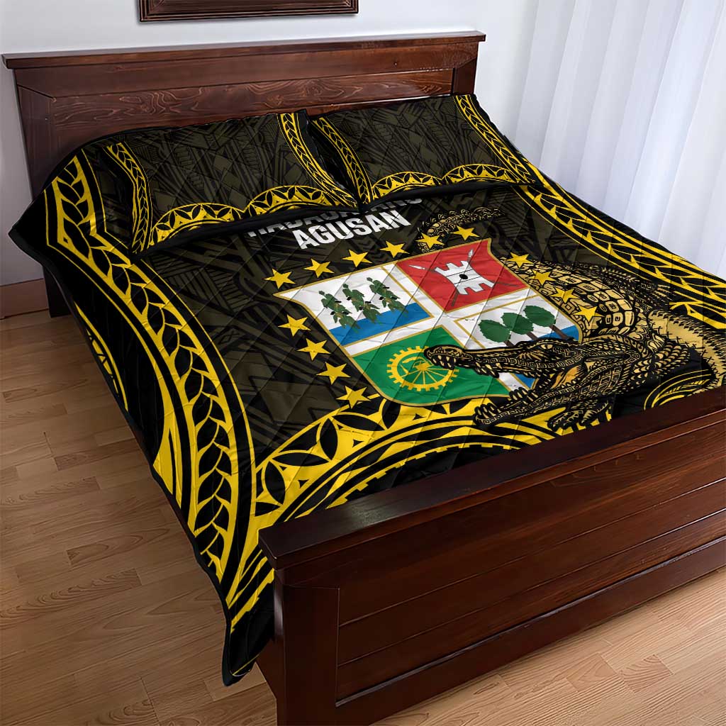 Agusan del Sur Philippines Quilt Bed Set Habagatang Agusan Lolong