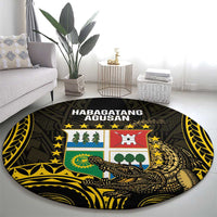 Agusan del Sur Philippines Round Carpet Habagatang Agusan Lolong
