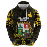 Agusan del Sur Philippines Zip Hoodie Habagatang Agusan Lolong