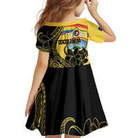 Quezon Province Family Matching Long Sleeve Bodycon Dress and Hawaiian Shirt Cocolandia Philippines Turtle