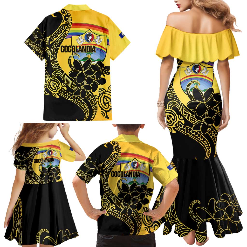 Quezon Province Family Matching Mermaid Dress and Hawaiian Shirt Cocolandia Philippines Turtle