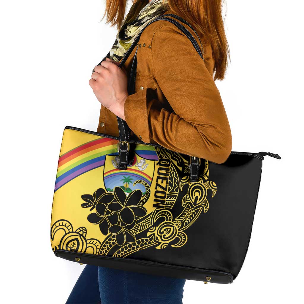 Quezon Province Leather Tote Bag Cocolandia Philippines Turtle