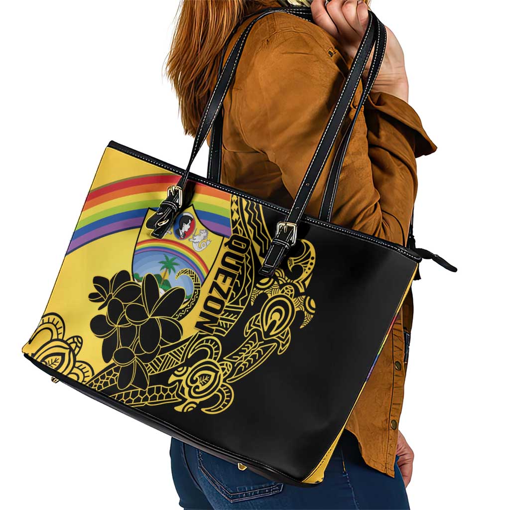 Quezon Province Leather Tote Bag Cocolandia Philippines Turtle