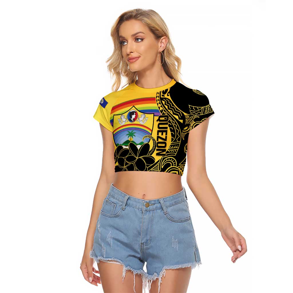 Quezon Province Raglan Cropped T Shirt Cocolandia Philippines Turtle