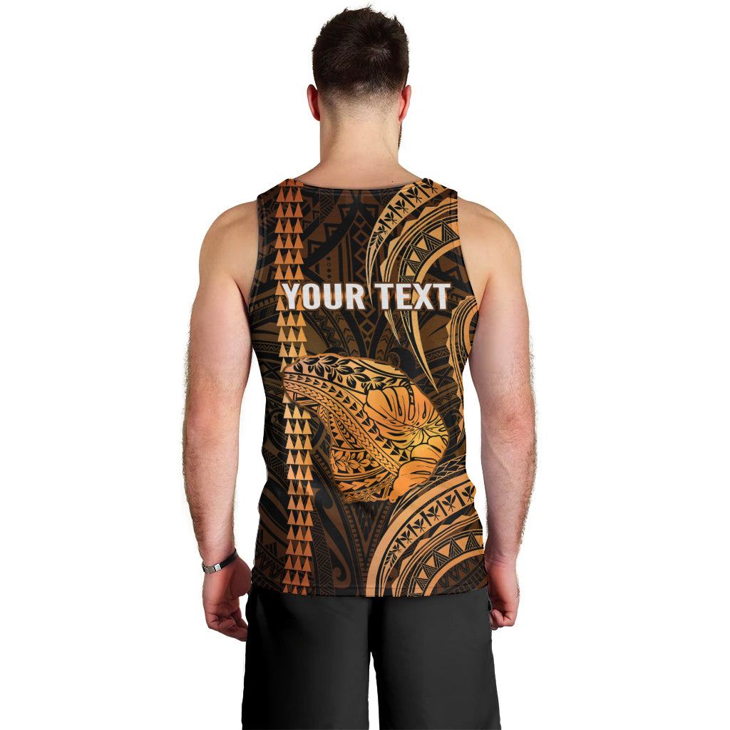 personalised-hawaiian-islands-men-tank-top-lani-map-gold-kanaka-with-kakau