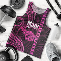 personalised-hawaiian-islands-men-tank-top-maui-map-pink-kanaka-with-kakau