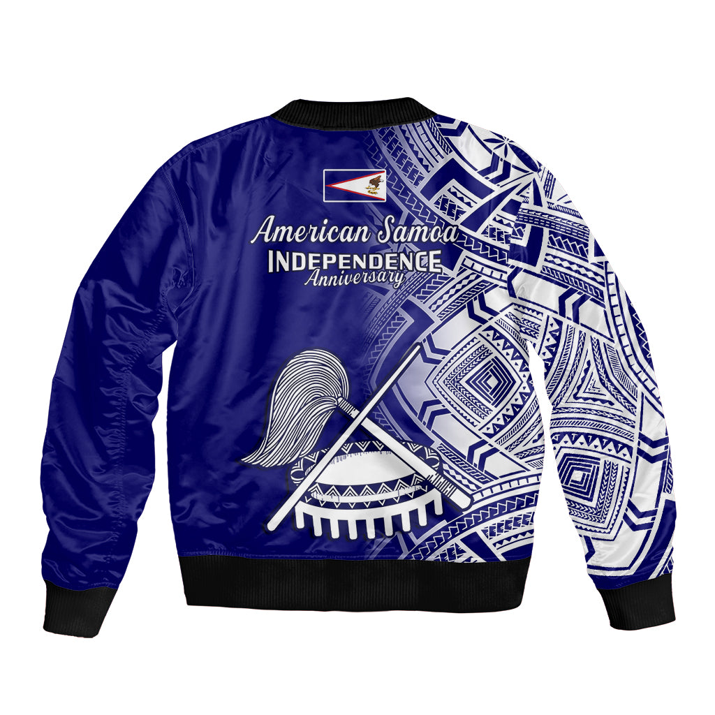 Polynesian Pride American Samoa Bomber Jacket July 4 Independence Day - Wonder Print Shop