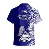 Polynesian Pride American Samoa Hawaiian Shirt July 4 Independence Day - Wonder Print Shop
