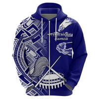 Polynesian Pride American Samoa Hoodie July 4 Independence Day - Wonder Print Shop