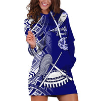 Polynesian Pride American Samoa Hoodie Dress July 4 Independence Day - Wonder Print Shop