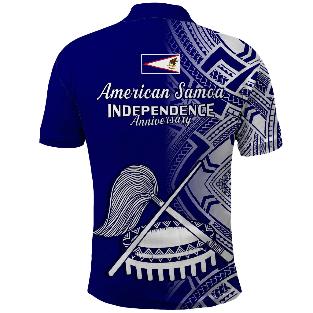 Polynesian Pride American Samoa Polo Shirt July 4 Independence Day - Wonder Print Shop