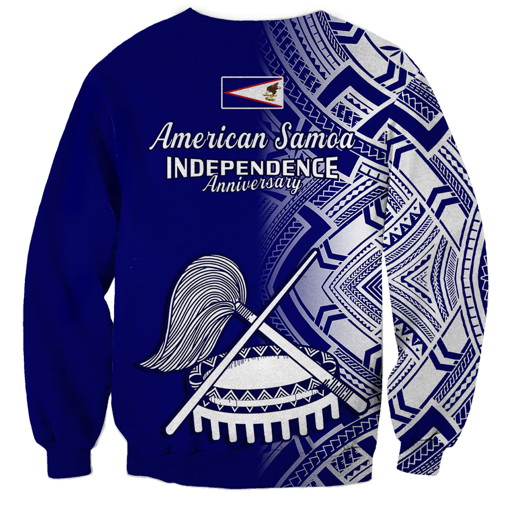 Polynesian Pride American Samoa Sweatshirt July 4 Independence Day - Wonder Print Shop