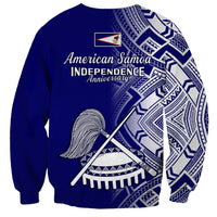 Polynesian Pride American Samoa Sweatshirt July 4 Independence Day - Wonder Print Shop