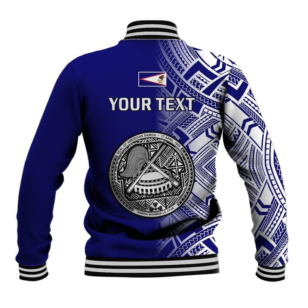 Personalised American Samoa Baseball Jacket July 4 Independence Day - Wonder Print Shop