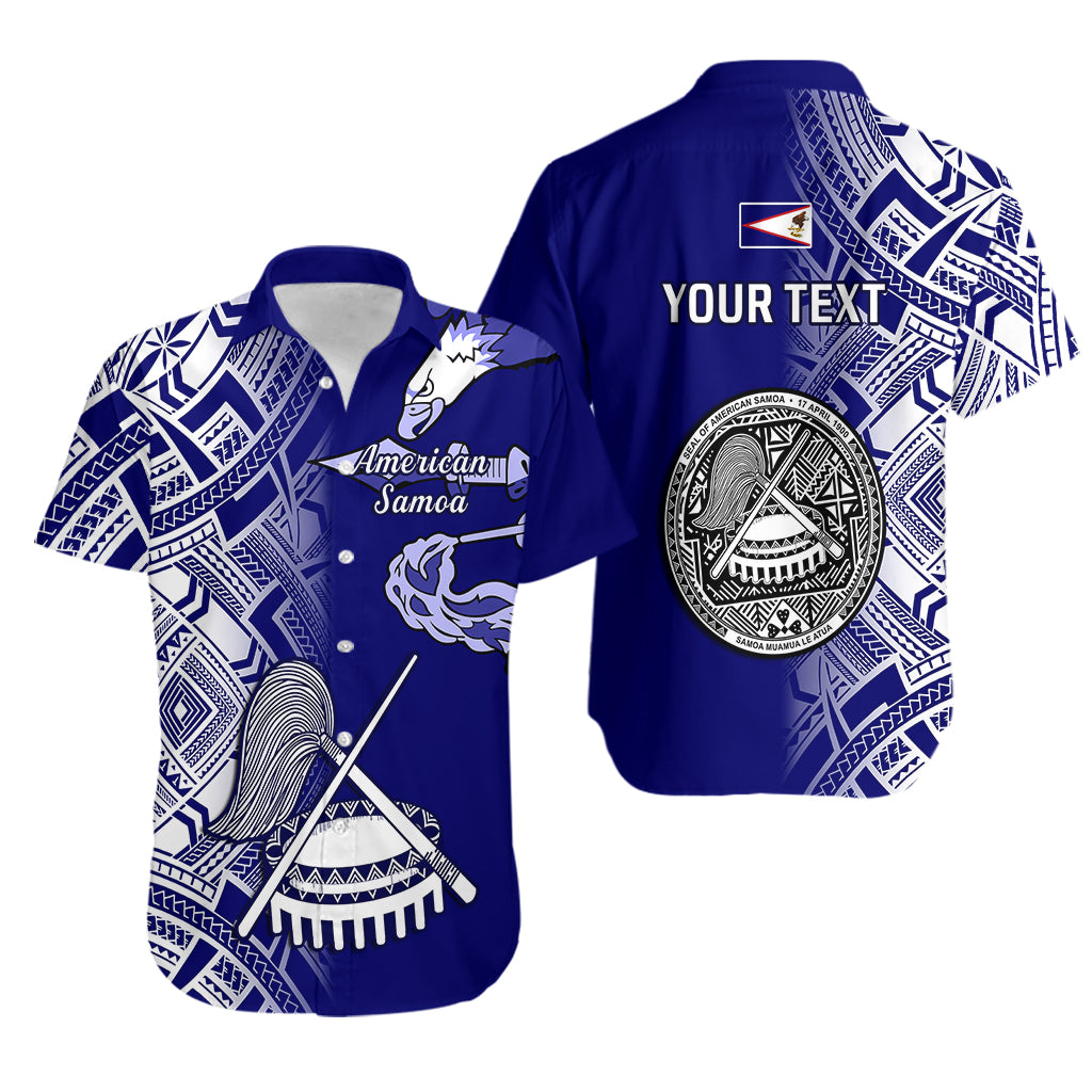 Personalised American Samoa Hawaiian Shirt July 4 Independence Day - Wonder Print Shop