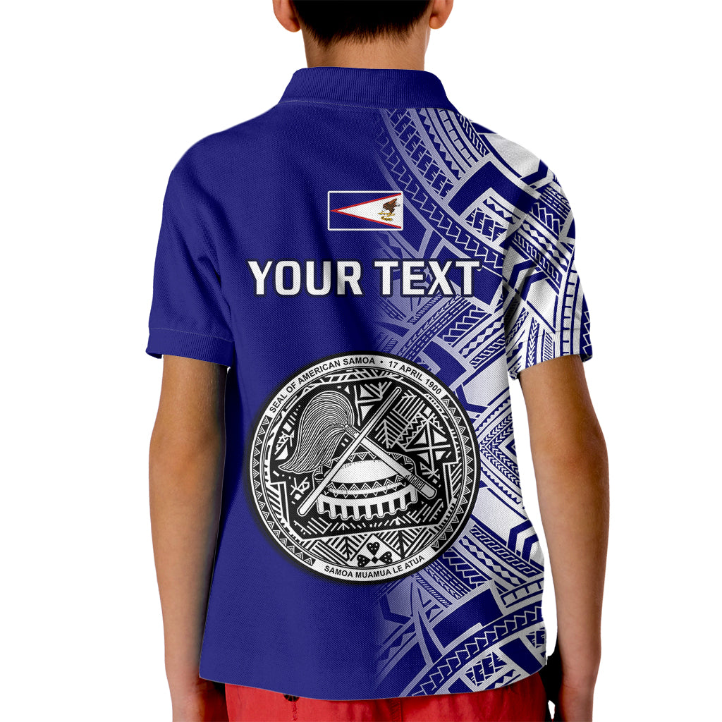 Custom American Samoa Polo Shirt for Kid July 4 Independence Day - Wonder Print Shop