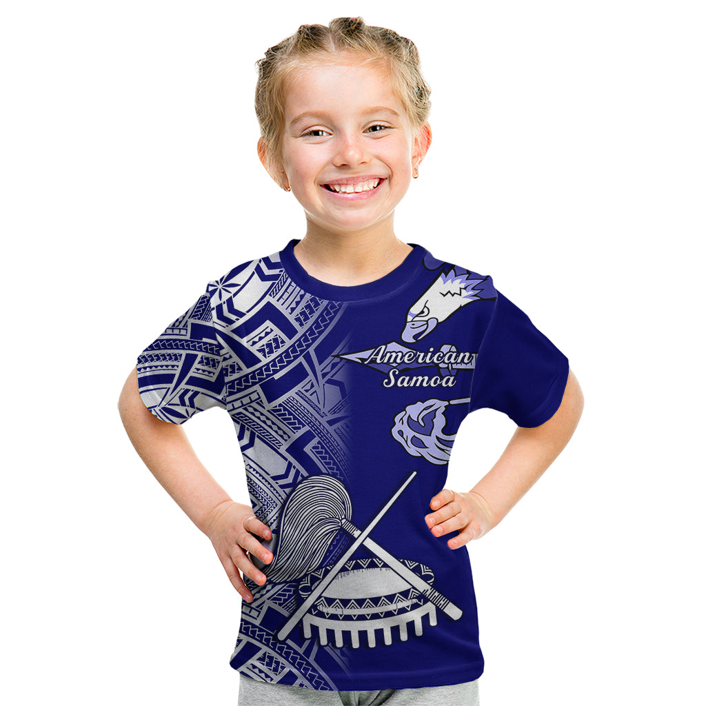 Personalised American Samoa Kid T Shirt July 4 Independence Day - Wonder Print Shop