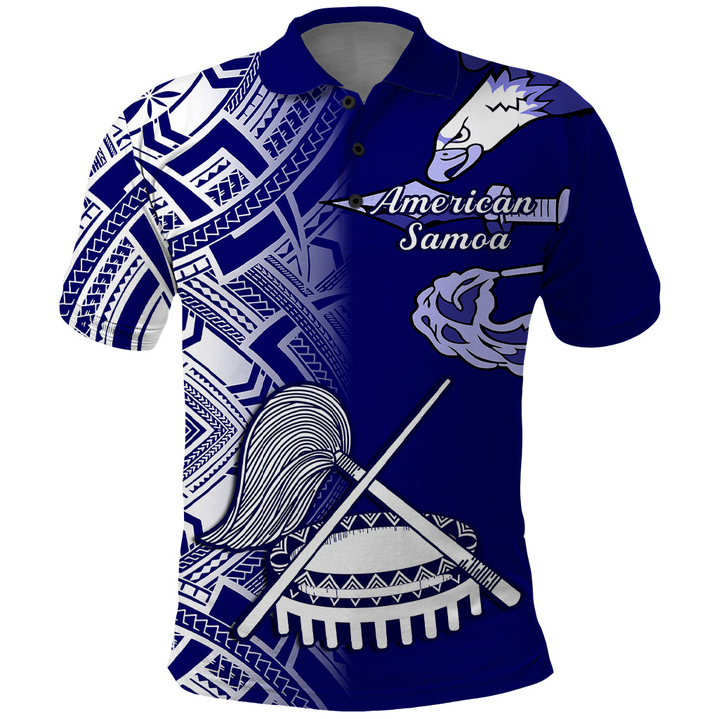 Custom American Samoa Polo Shirt July 4 Independence Day - Wonder Print Shop