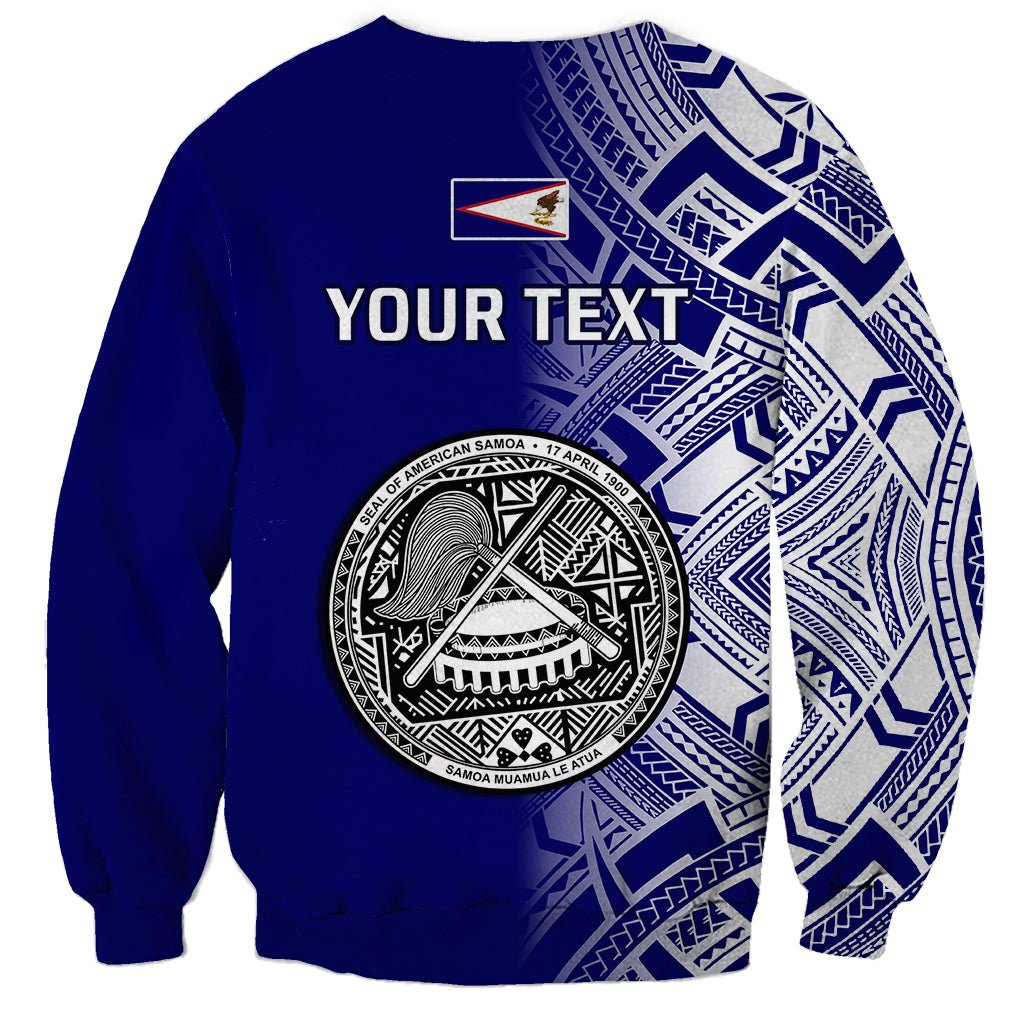 Personalised American Samoa Sweatshirt July 4 Independence Day - Wonder Print Shop