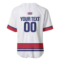 Custom Great Britain Hockey Baseball Jersey 2025 Go Champions