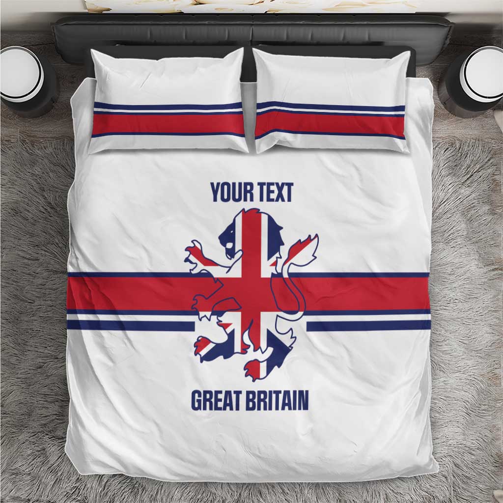 Custom Great Britain Hockey Bedding Set 2025 Go Champions
