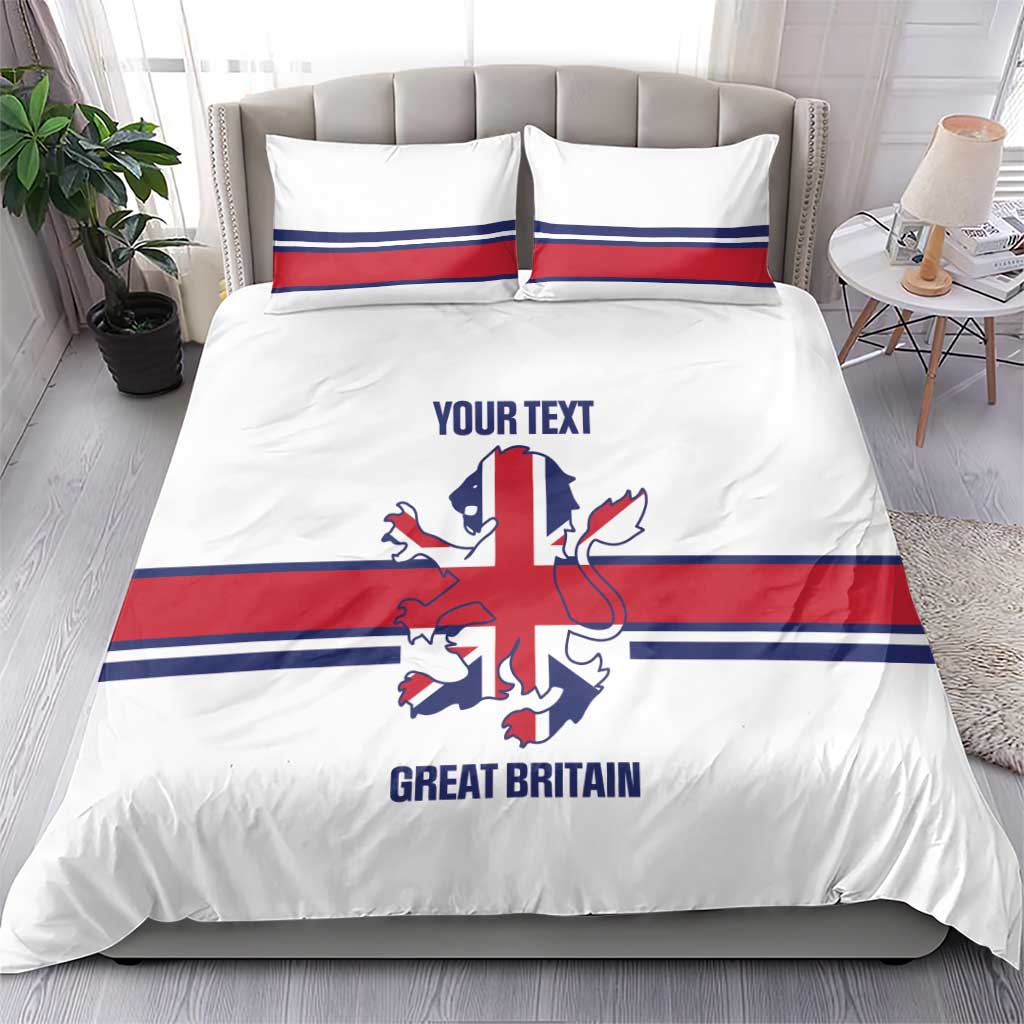 Custom Great Britain Hockey Bedding Set 2025 Go Champions