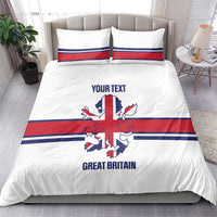 Custom Great Britain Hockey Bedding Set 2025 Go Champions