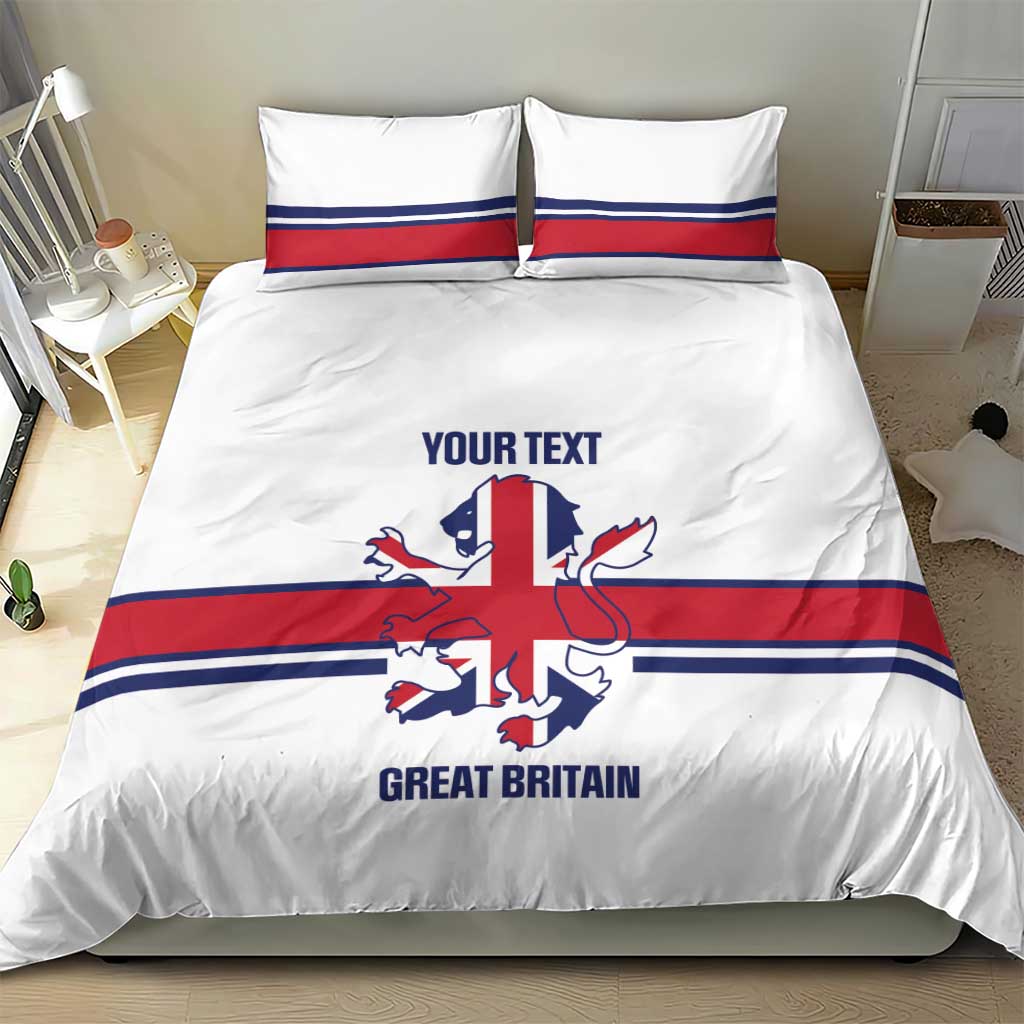 Custom Great Britain Hockey Bedding Set 2025 Go Champions