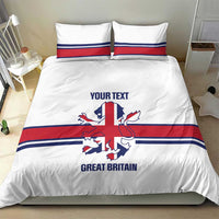 Custom Great Britain Hockey Bedding Set 2025 Go Champions