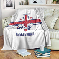 Custom Great Britain Hockey Blanket 2025 Go Champions