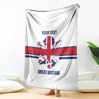 Custom Great Britain Hockey Blanket 2025 Go Champions