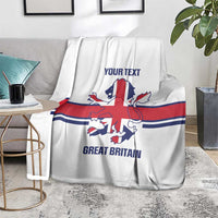 Custom Great Britain Hockey Blanket 2025 Go Champions