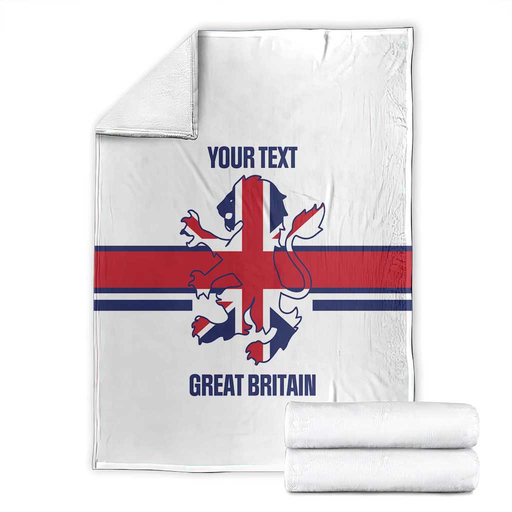 Custom Great Britain Hockey Blanket 2025 Go Champions