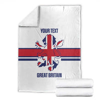 Custom Great Britain Hockey Blanket 2025 Go Champions