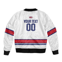 Custom Great Britain Hockey Bomber Jacket 2025 Go Champions