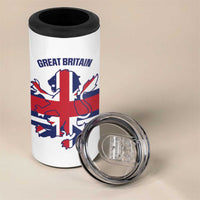 Custom Great Britain Hockey 4 in 1 Can Cooler Tumbler 2025 Go Champions