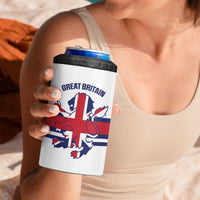 Custom Great Britain Hockey 4 in 1 Can Cooler Tumbler 2025 Go Champions