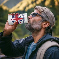 Custom Great Britain Hockey 4 in 1 Can Cooler Tumbler 2025 Go Champions