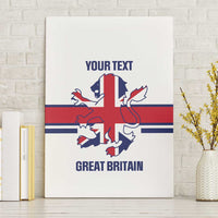 Custom Great Britain Hockey Canvas Wall Art 2025 Go Champions
